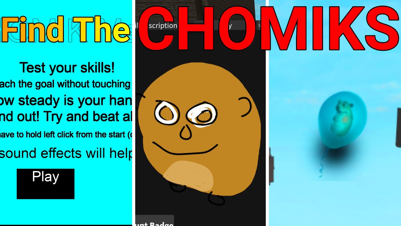 Найдите Чомиков. Часть 28 (Roblox)