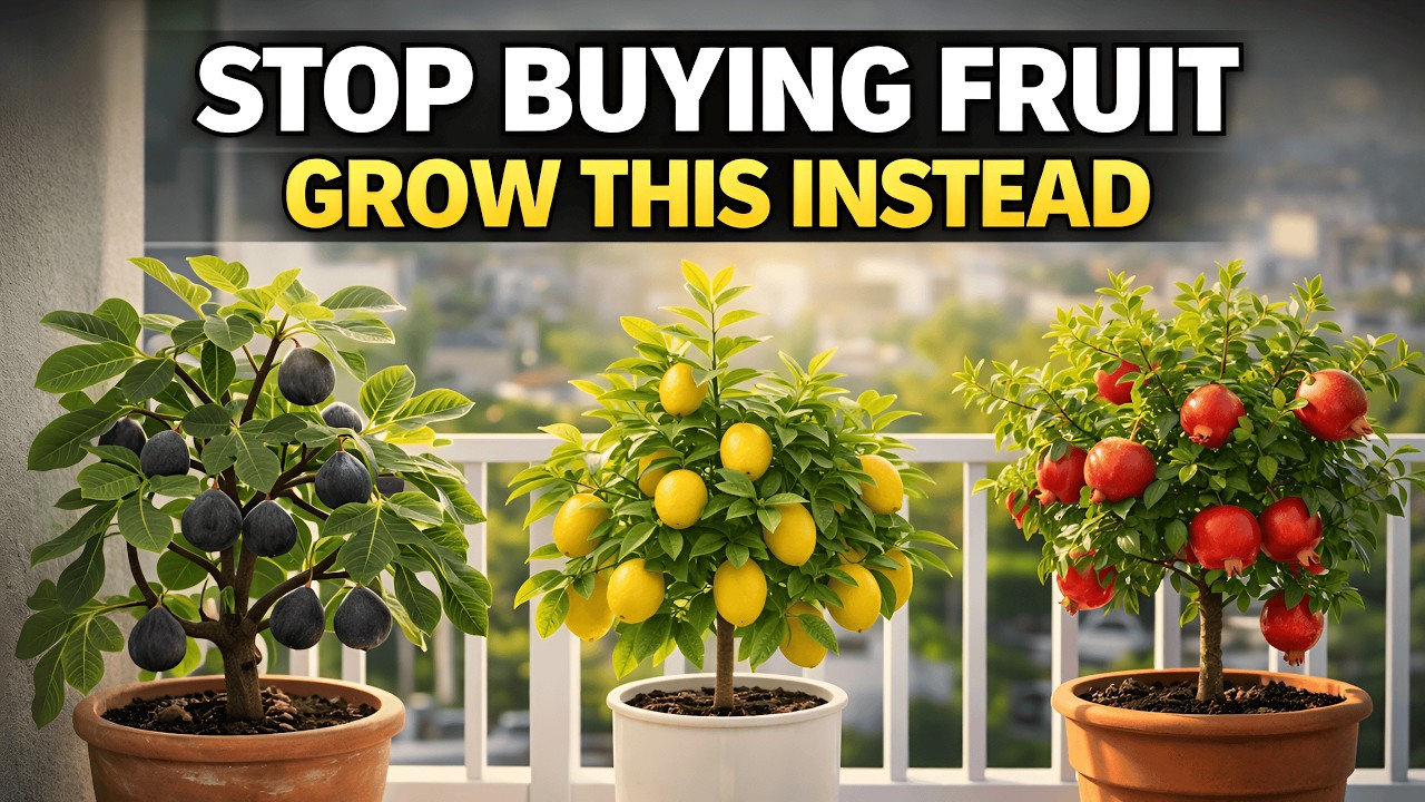Top 15 Fruit Trees You Can Grow in Pots Even in Small Spaces