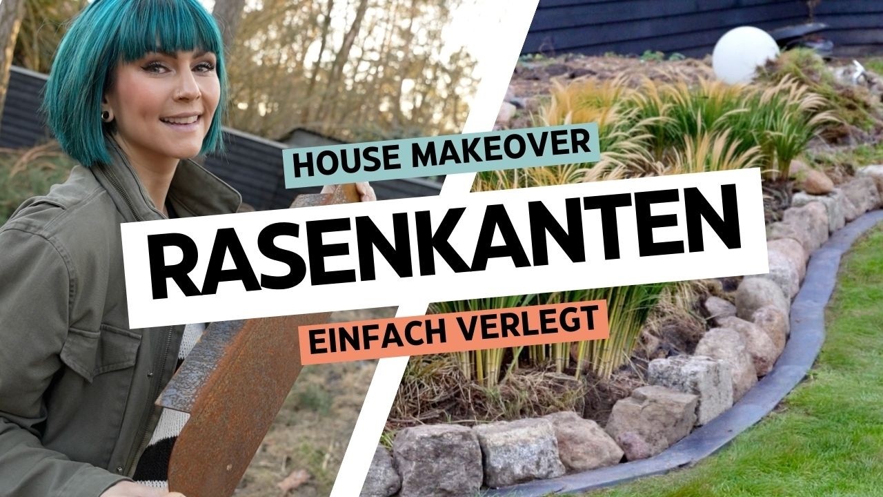 Gartenprojekt selber machen: Rasenkanten verlegen leicht gemacht