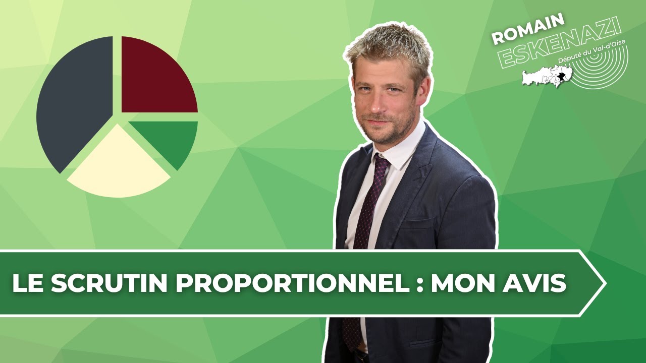 Le scrutin proportionnel : mon avis
