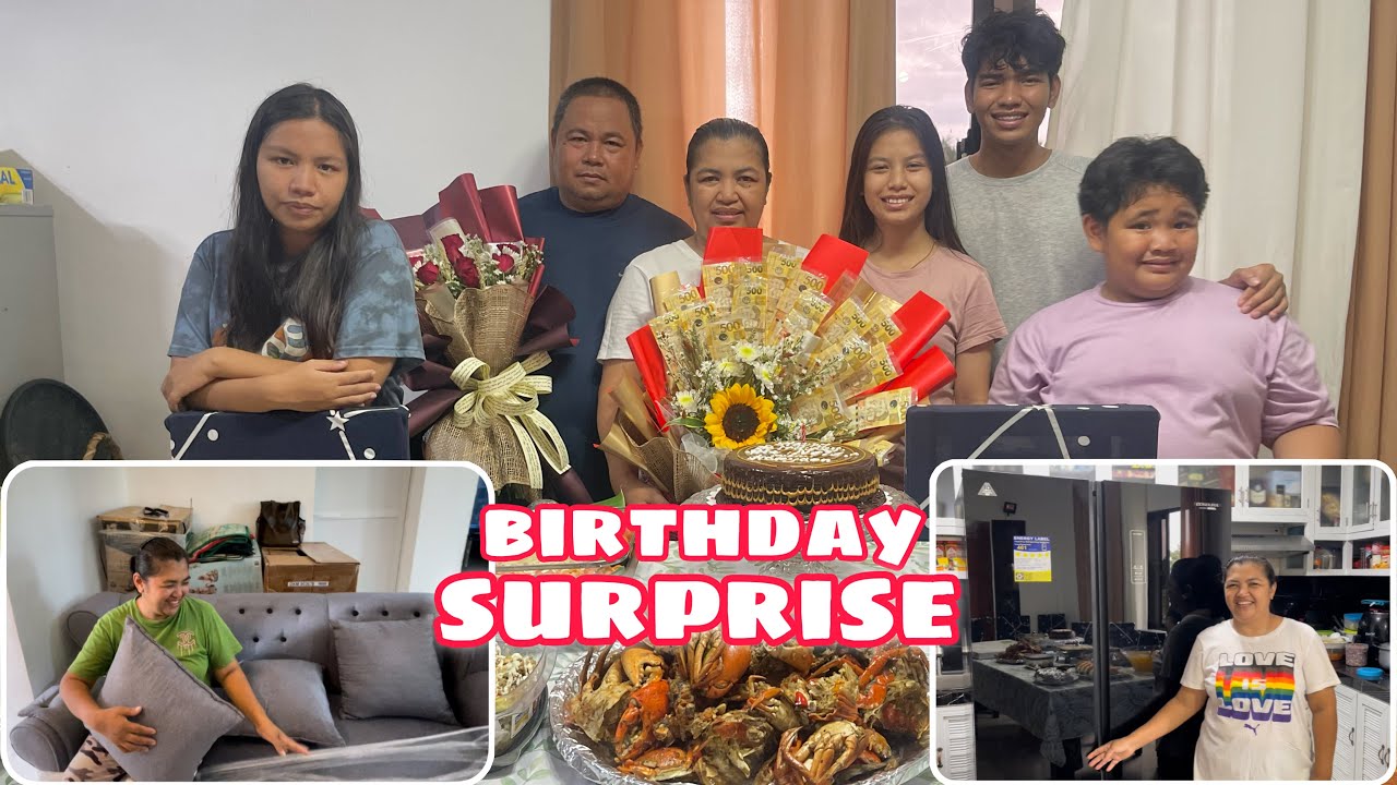 SURPRISE GIFT PARA KAY MAMA | REFRIGERATOR AT SOFA