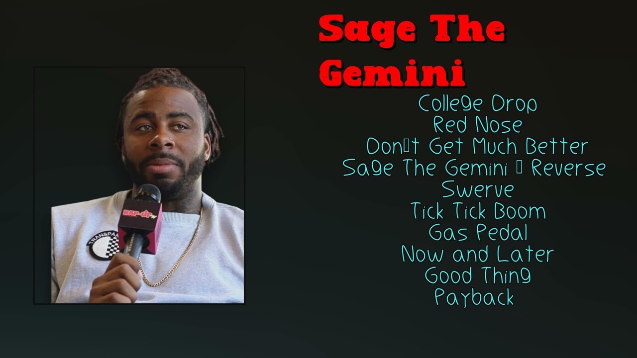 Sage The Gemini-Latest chart-toppers of 2024-Premier Tunes Lineup-Aloof