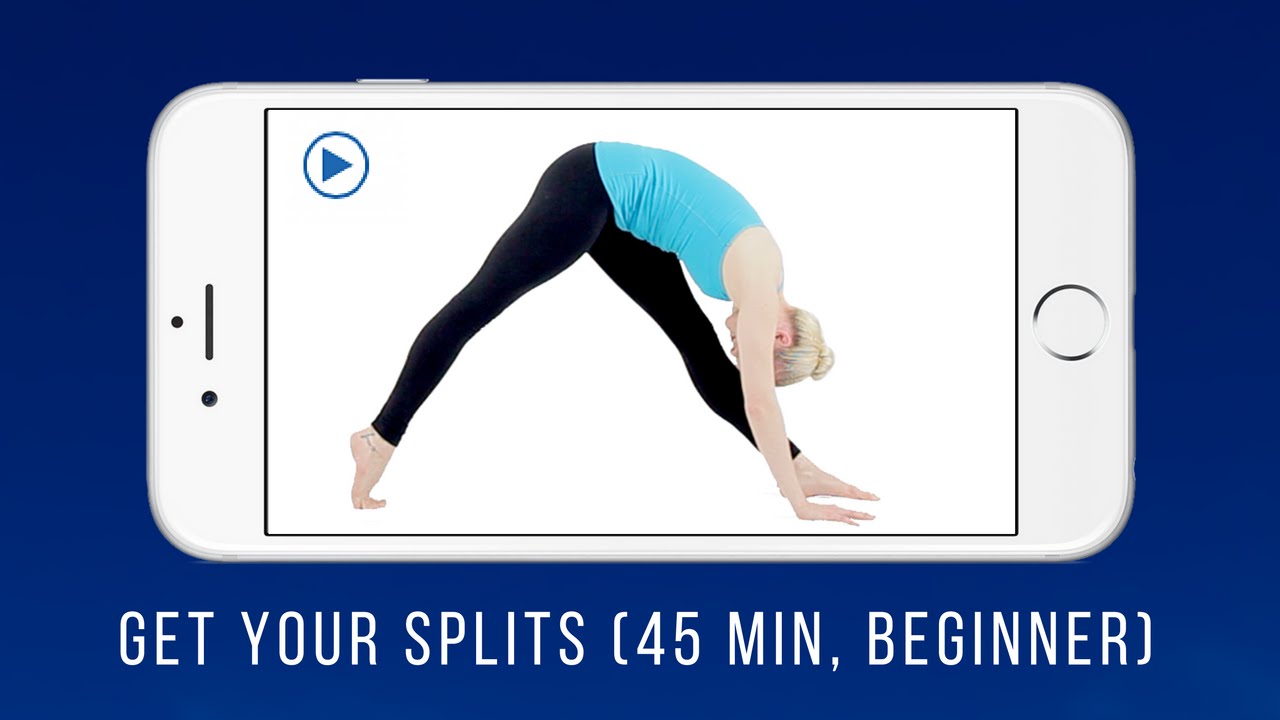 StretchIt | Stretching and Flexibility Exercise Videos | Get Your Splits (Beginner, 45 min, English)