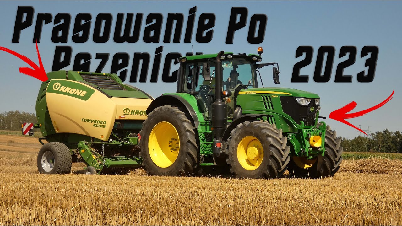 ✔ Żniwa Pszenicy 🌾i Prasowanie na Największym kawałku 14ha🔥2023 ✔ GR.Pawłaszek