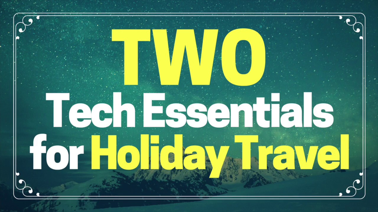 Two Tech Essentials for Holiday Travel - Jastek & Power Up Cables