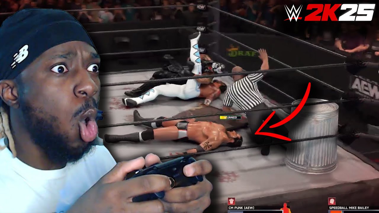 NOBODY WANTED TO LOSE THIS FATAL 4 WAY MATCH WWE 2K25