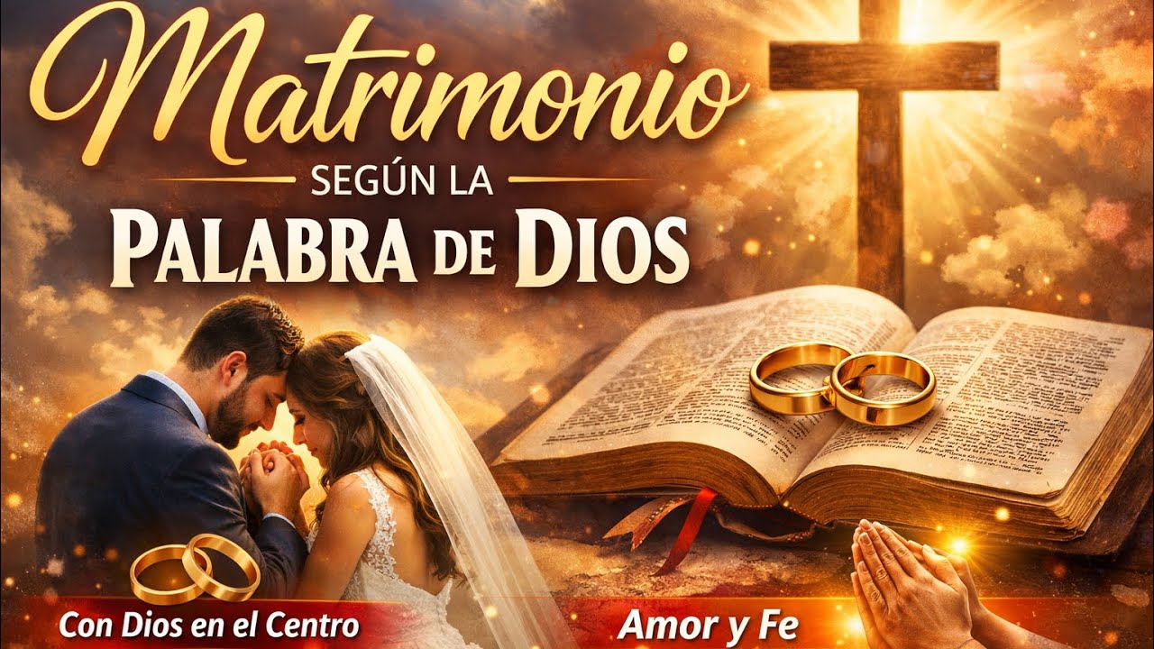 Matrimonio Según la Palabra de Dios 💍 | Con Dios en el Centro Todo es Posible