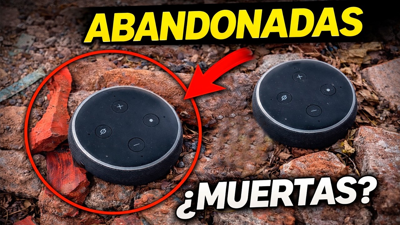 Casi tiran las ALEXAS pero alcance a repararlas!