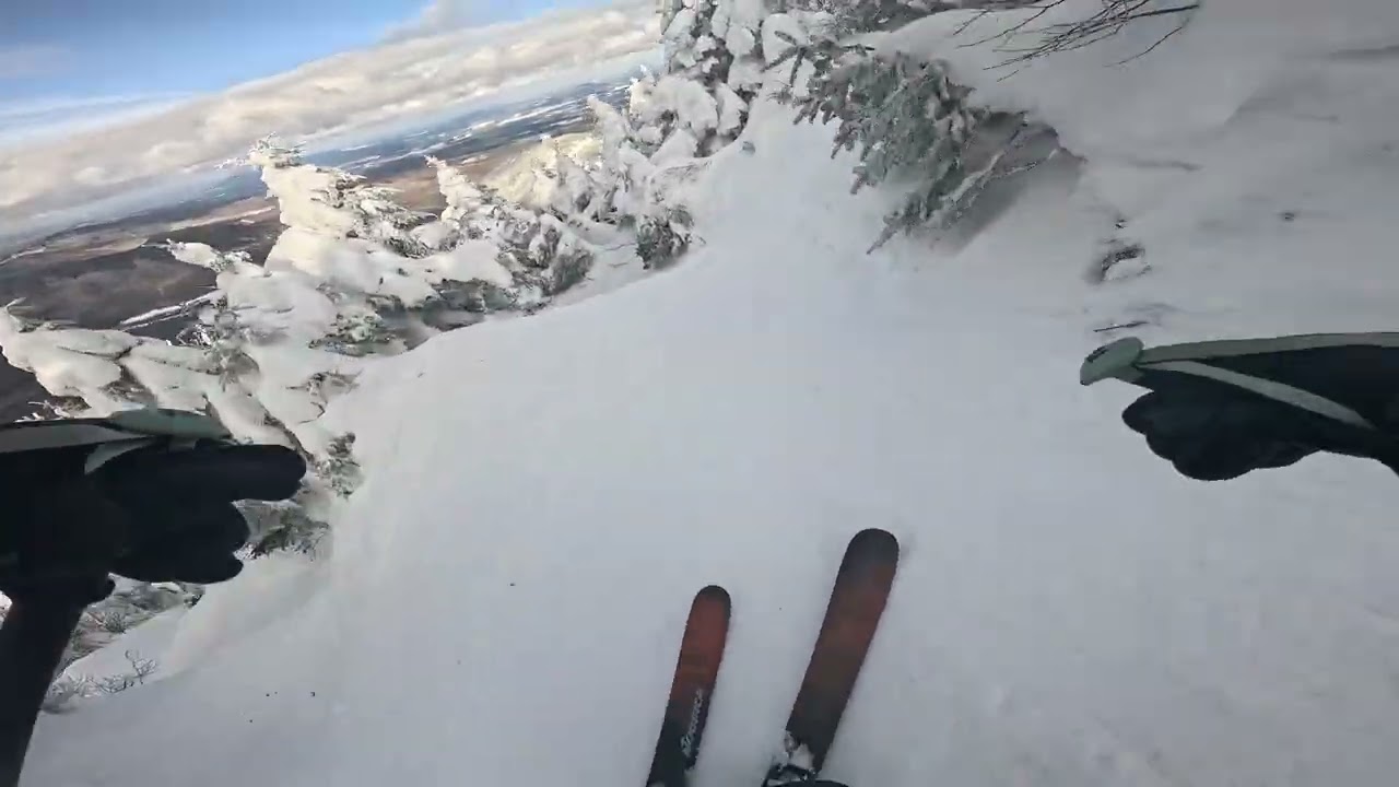 Skiing Tuckermans Chute | Jay Peak | 2/26/2026