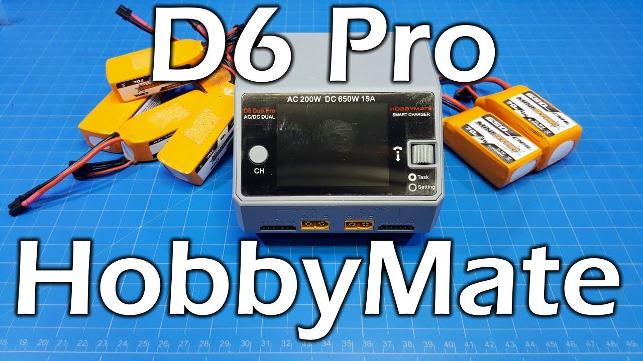 HobbyMate D6 Duo Pro Charger