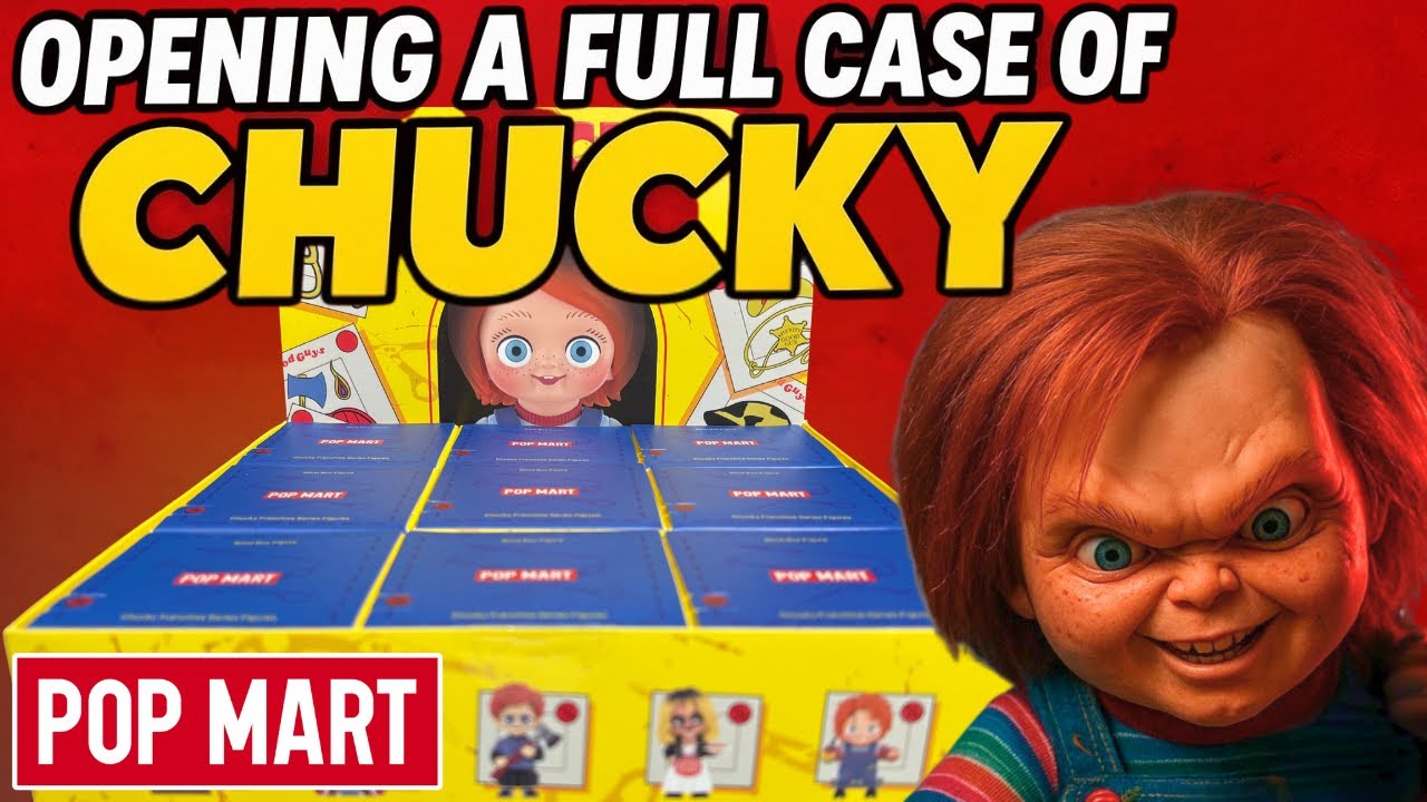 We Pulled the SUPER RARE SECRET CHUCKY?!🔥UNBOXING Popmart Blind Boxes! @POPMARTOFFICIAL 