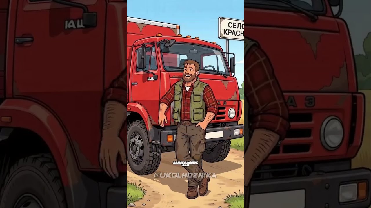 🚛Богатый vs Колхозник стали дальнобойщиками #дальнобой #shorts
