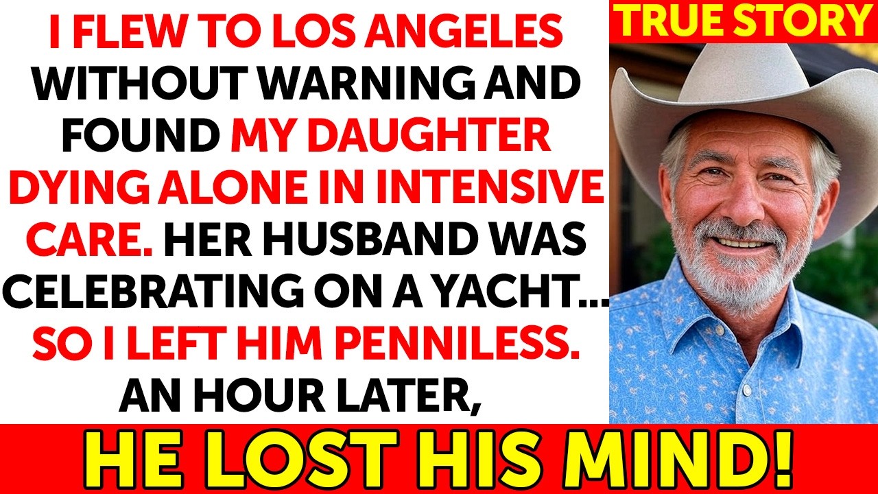 While My Daughter Was In Intensive Care, Her Husband Was Having Fun On A Yacht. An Hour Later...