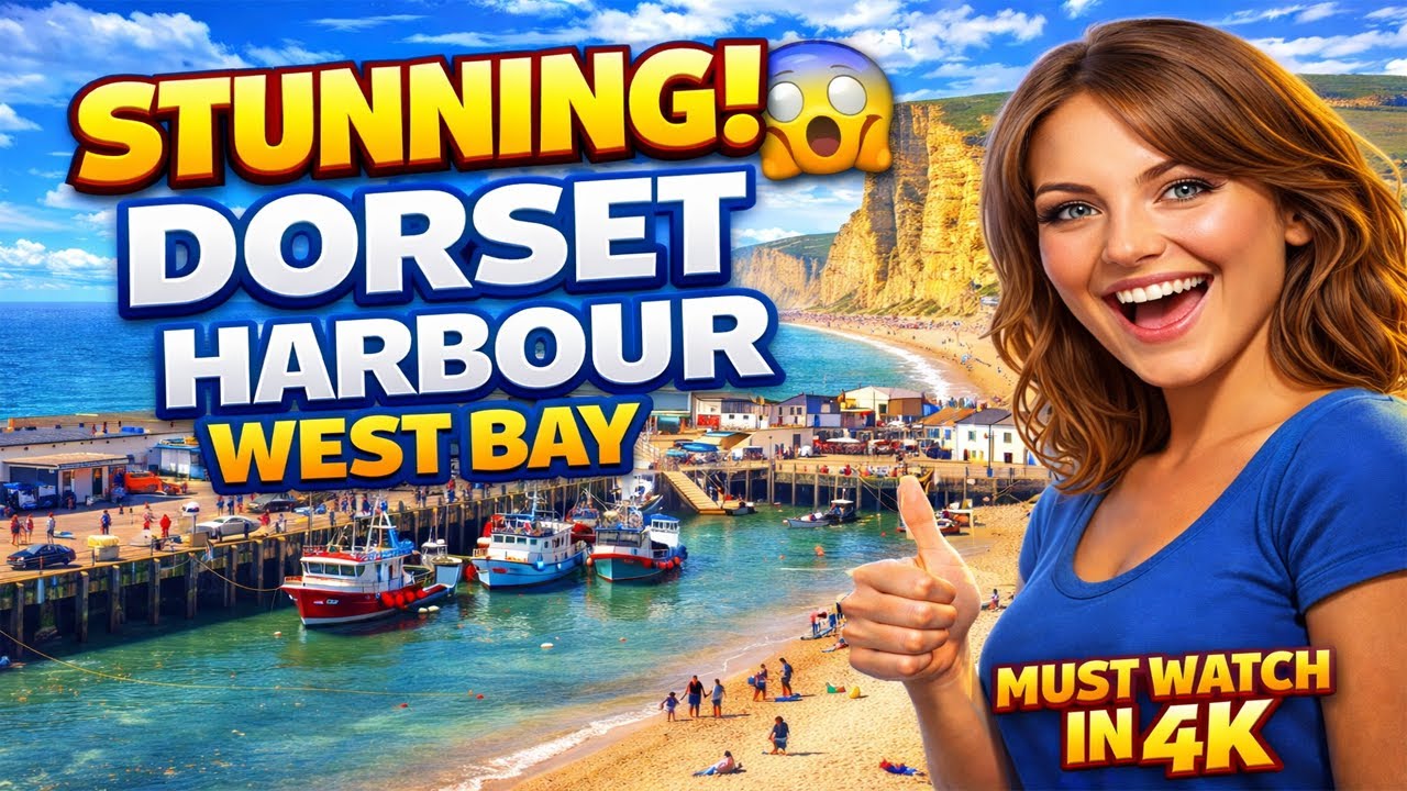 🥇 This Stunning Dorset Harbour Has to Be Seen in 4K 😲