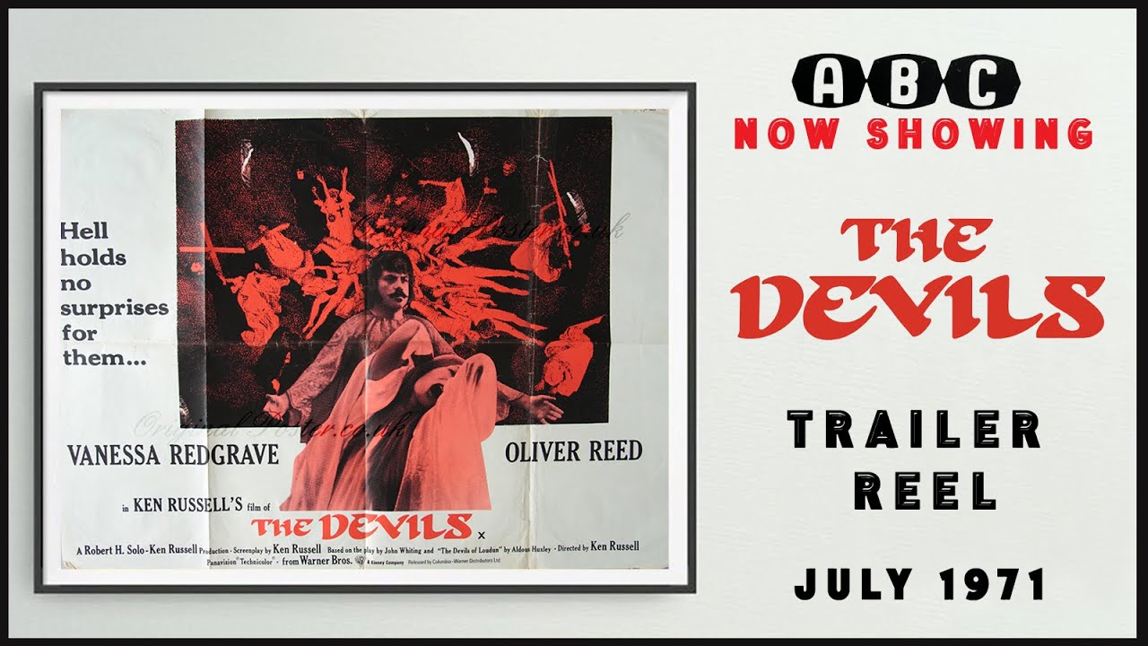 THE DEVILS (July 1971 ABC Cinema Trailer Reel) -- Home Cinema