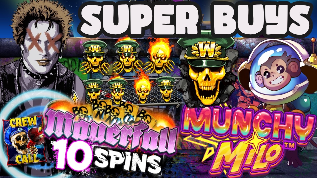 PUNK ROCKER 3 & MORE - SUPER BUY SESSION ON ONLINE SLOTS
