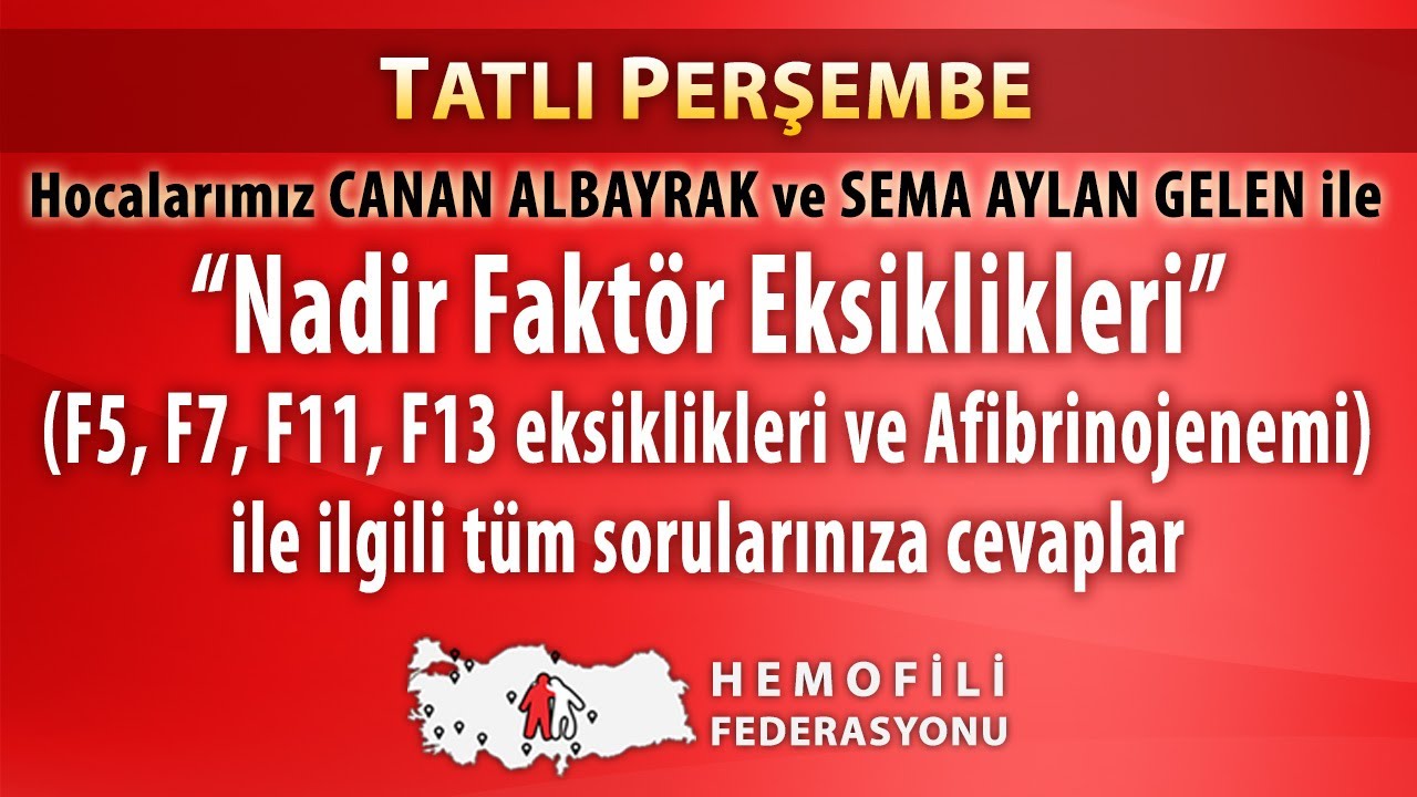 Nadir Faktör Eksiklikleri - Tatlı Perşembe - 18 Mart 2021
