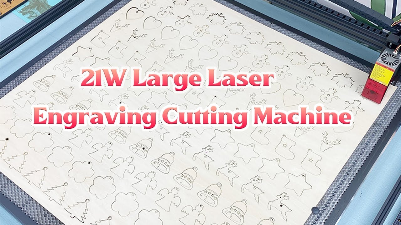 FEUNGSAKE 21w Large Laser Engraving Cutting Machine Testing Mahcine Working Area 39.37”*39.37”
