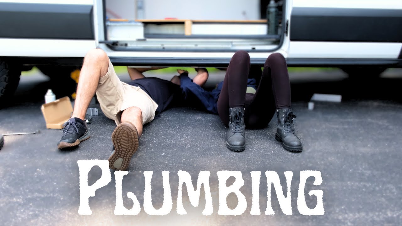 Plumbing Our Ford Transit Camper Van | S1E19