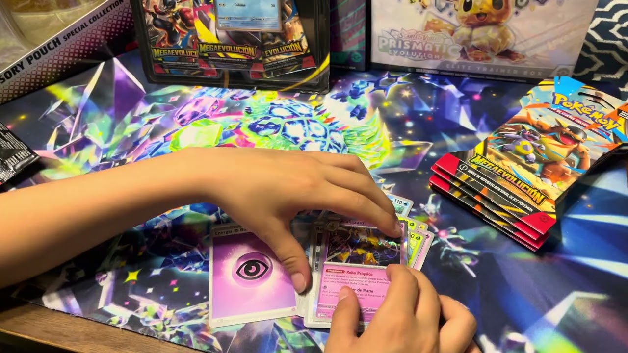 Abriendo la nueva expansión de Pokémon tcg mega evoluciones 