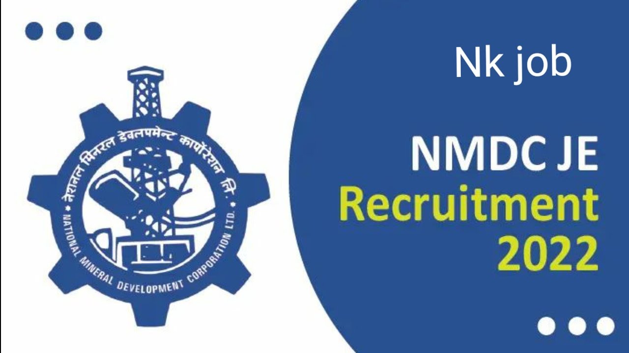 NMDC recruitment 2022 without GATE 🔥 | Permanent Job | Latest Job Update