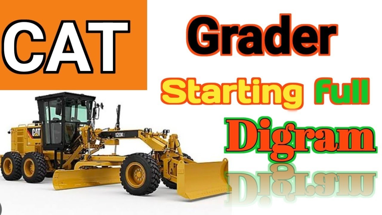 cat grader 120k2 starting problem|cat grader starting digram|how to check cat 120k2 starting problem