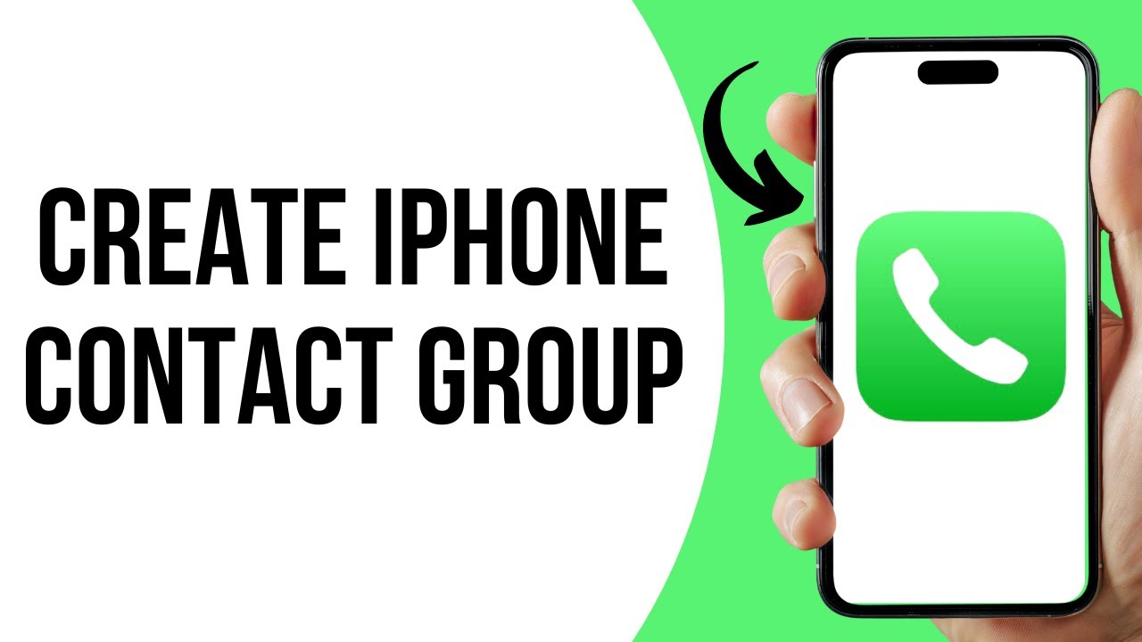 How to create contact group on your iPhone ?