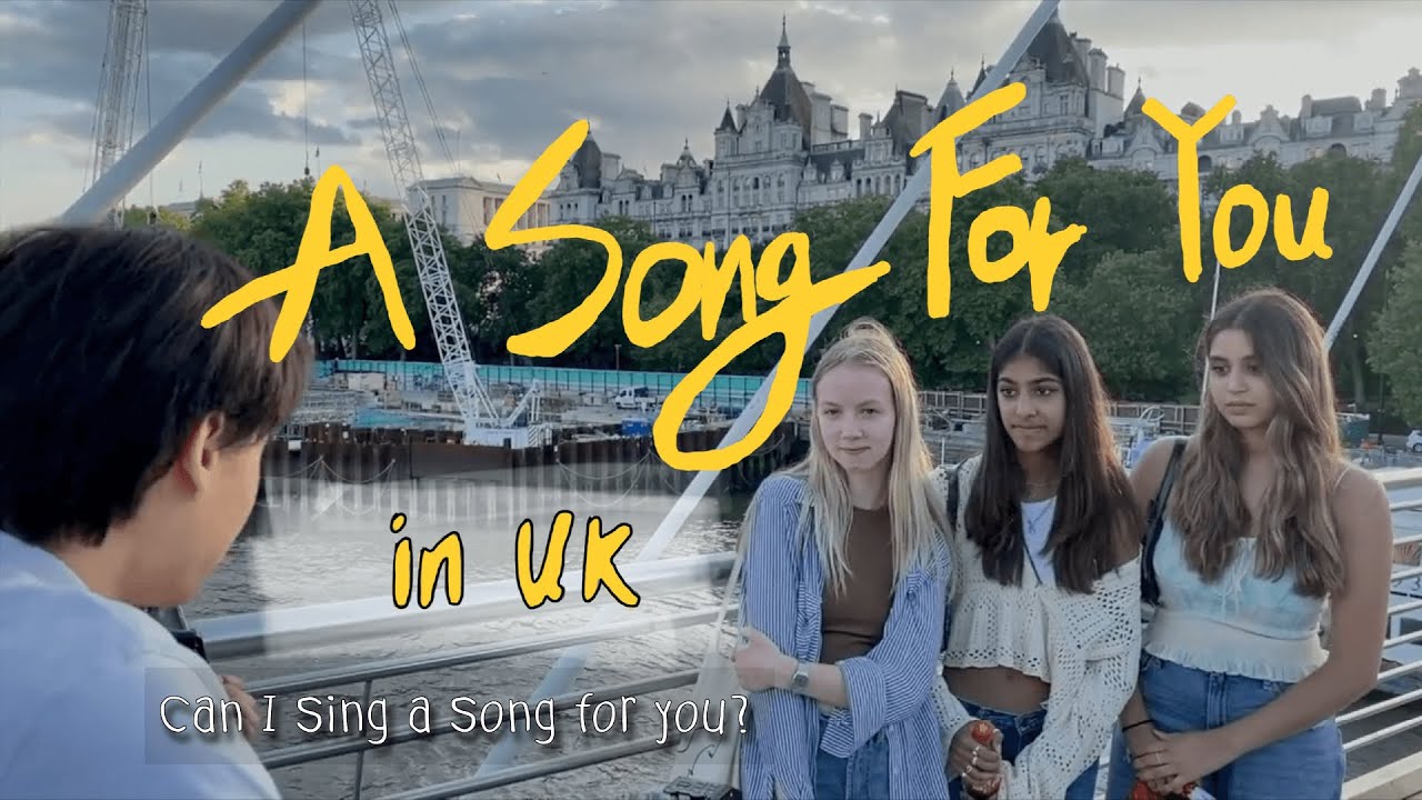 What Happens If a KOREAN SINGER Sings to STRANGERS...?🫢 [Yellow-Coldplay | A Song For You]