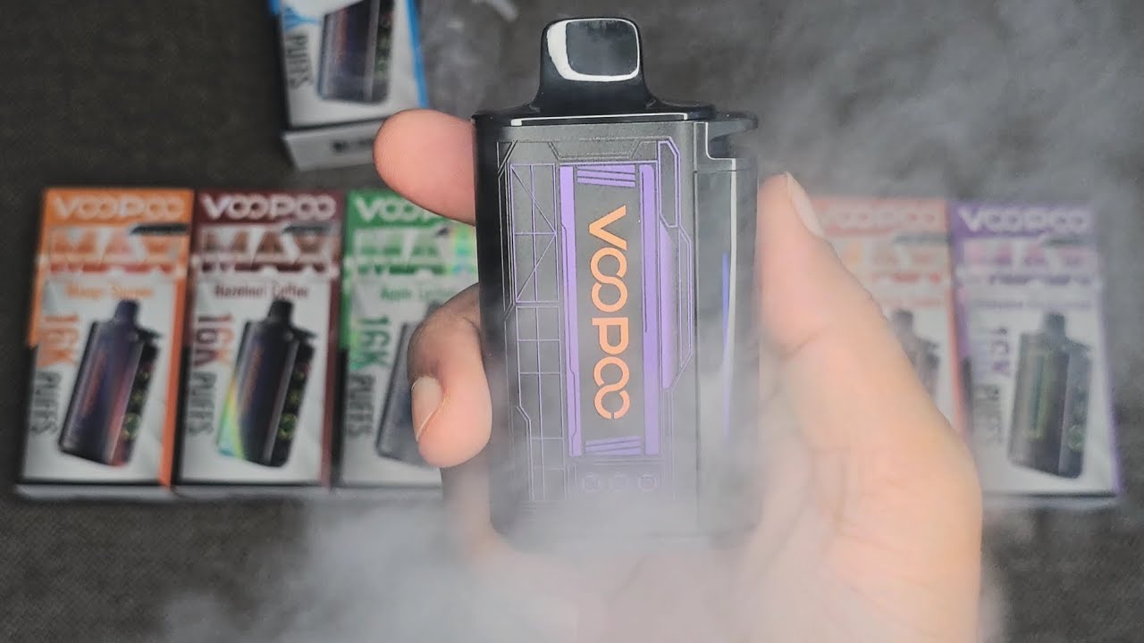 Voopoo Max 16K Puff Disposable unboxing