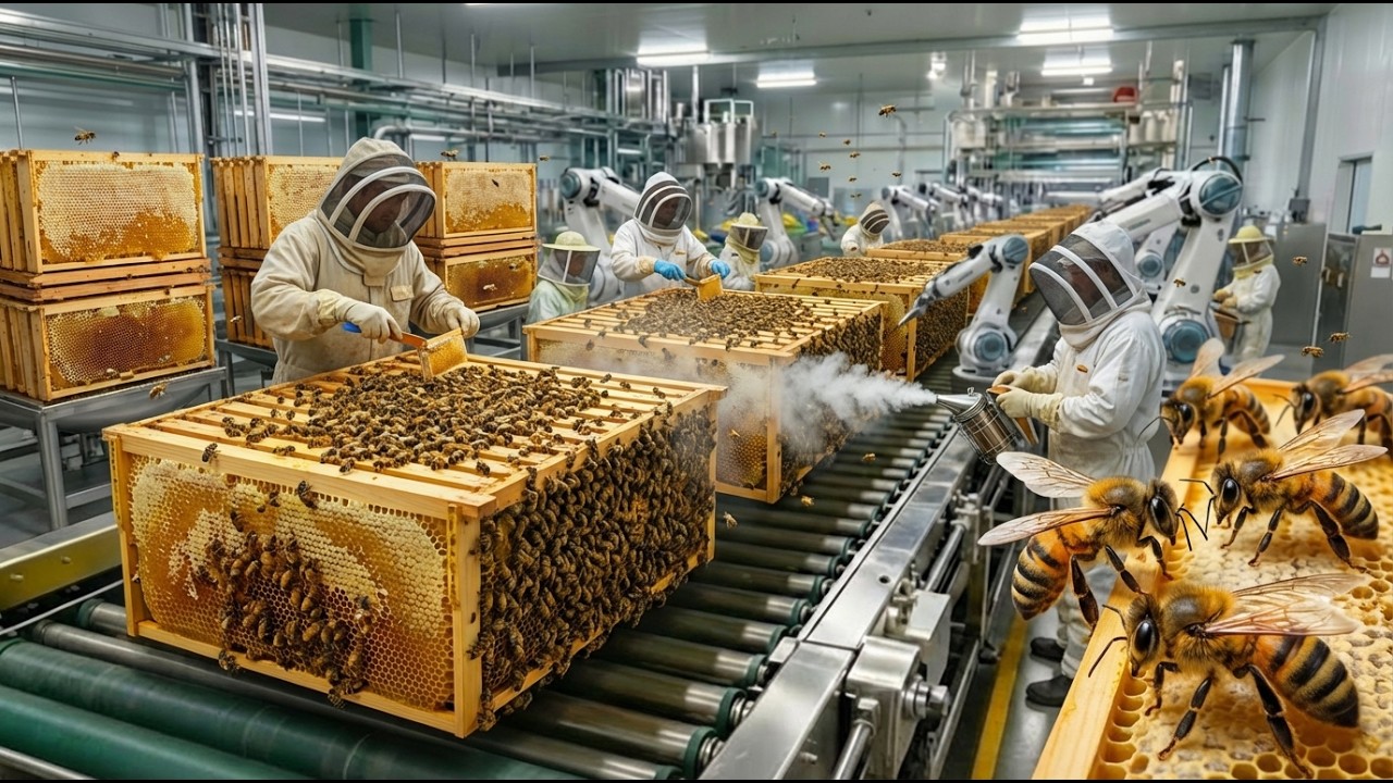 Sốc: 90% Mật Ong Thế Giới Lấy Máy, Còn Việt Nam? Khám Phá Sự Thật!