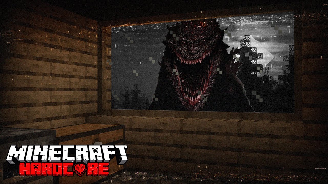 ผมไม่ได้คิดว่ามันจะน่ากลัวขนาดนี้... - Minecraft Bloodbath Godzilla