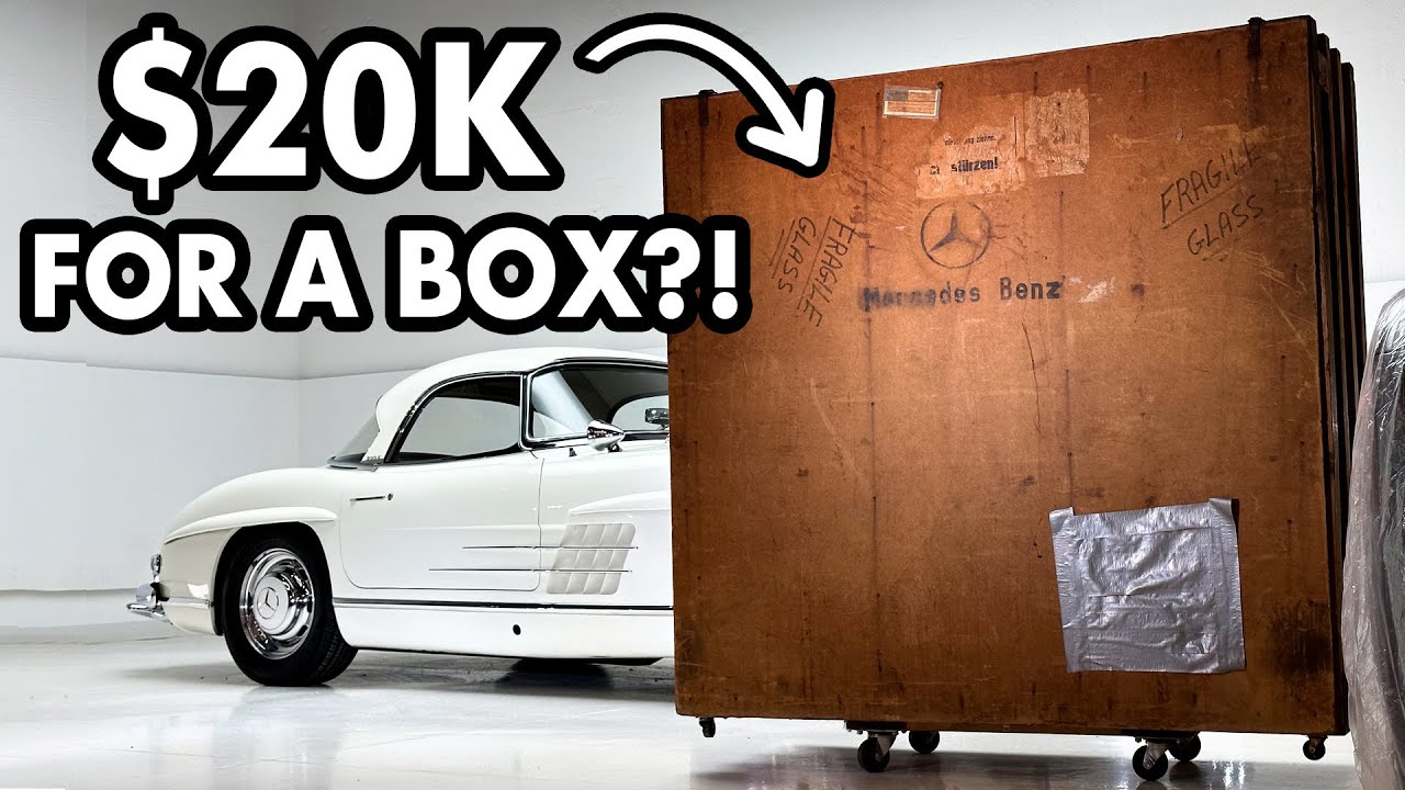 LEGENDARY Mercedes Benz 300SL Roadster \\ Preservation Detailing