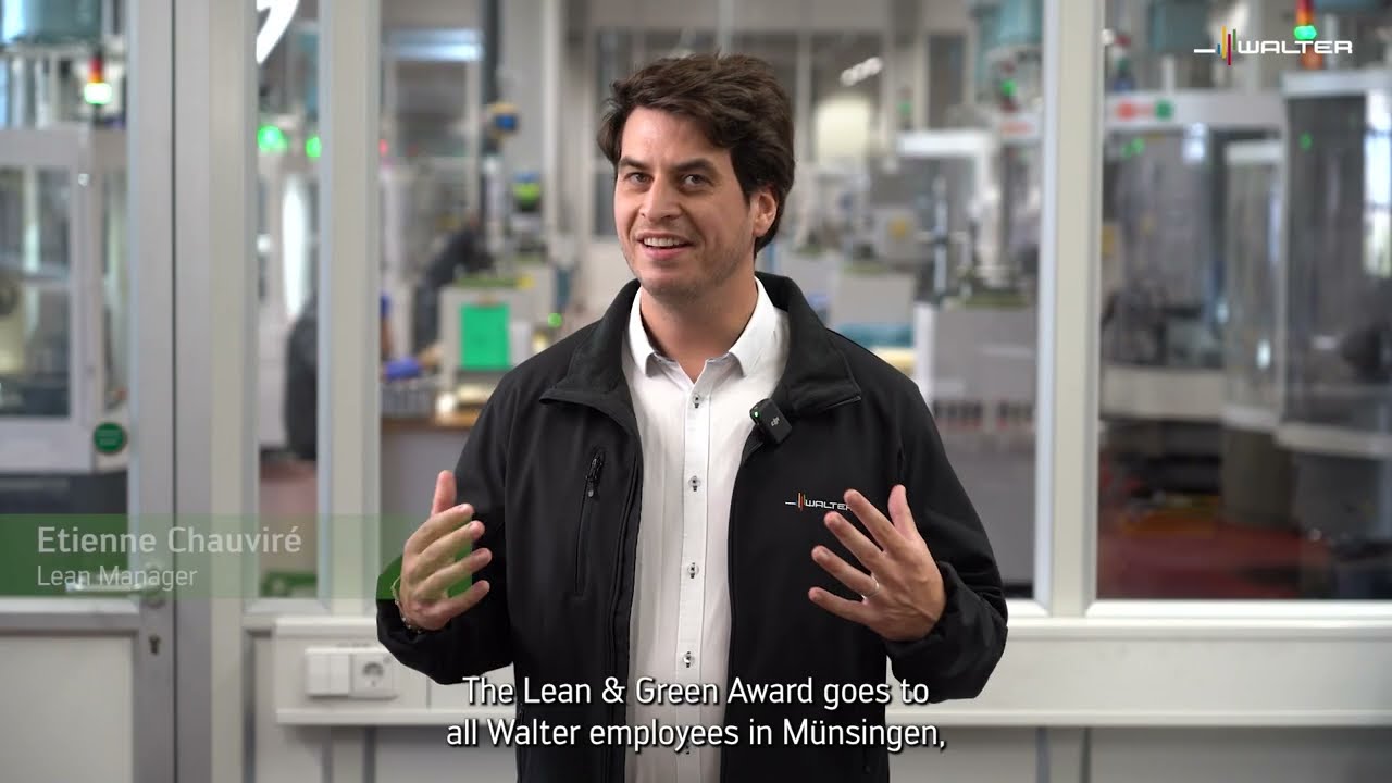 Walter AG Gewinnervideo beim Lean & Green Management Summit 2024