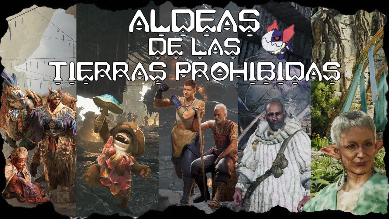 Las ALDEAS de las Tierras Prohibidas  //  MONSTER HUNTER WILDS LORE