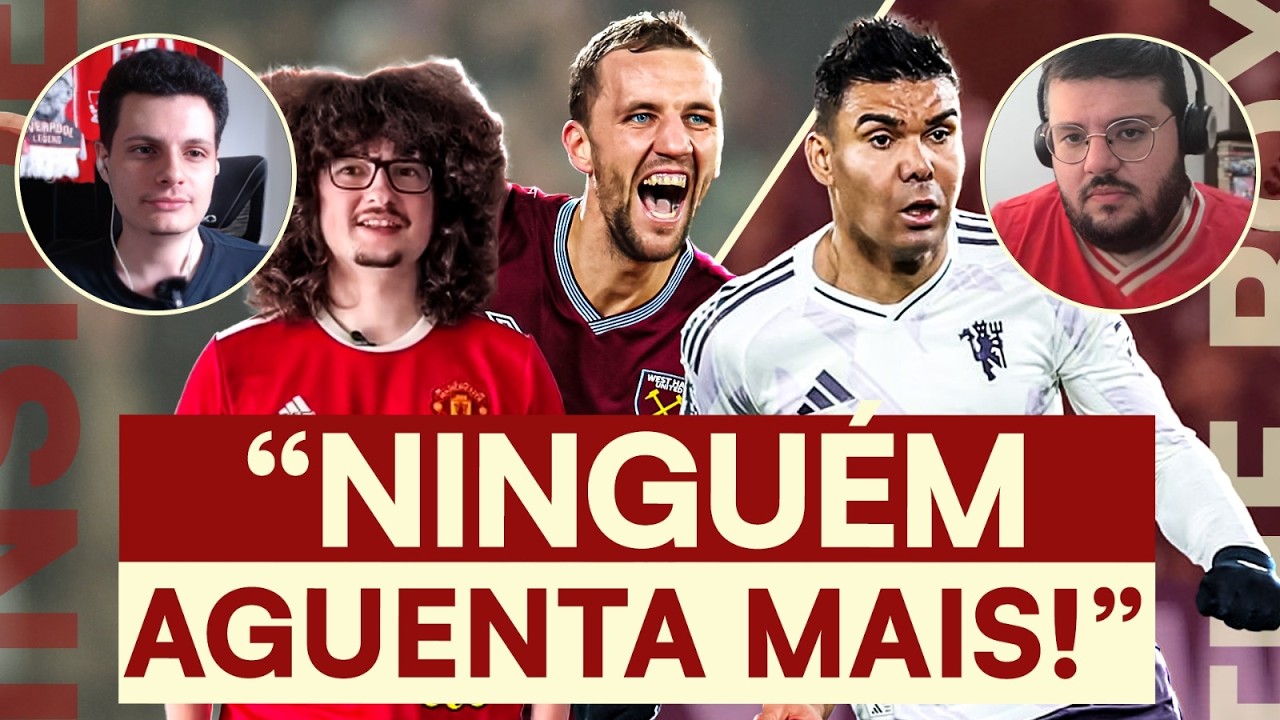 PQP! O CARA NÃO VAI CORTAR O CABELO NUNCA! PSEUDO E PIERO ANALISAM WEST HAM 1X1 MANCHESTER UNITED