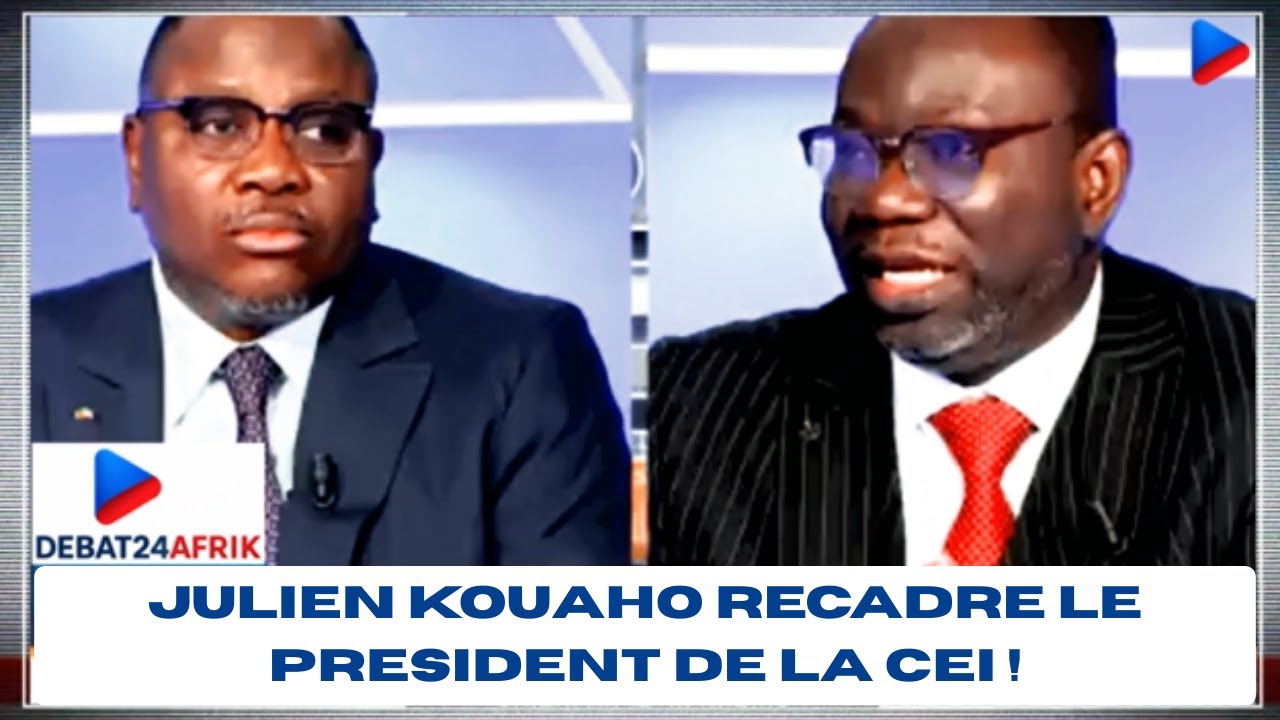 🟥🟦JULIEN KOUAHO RECADRE  LE PRESIDENT DE LA CEI : UNE LEçON DE DEMOCRATIE EN DIRECT A KUIBERT !