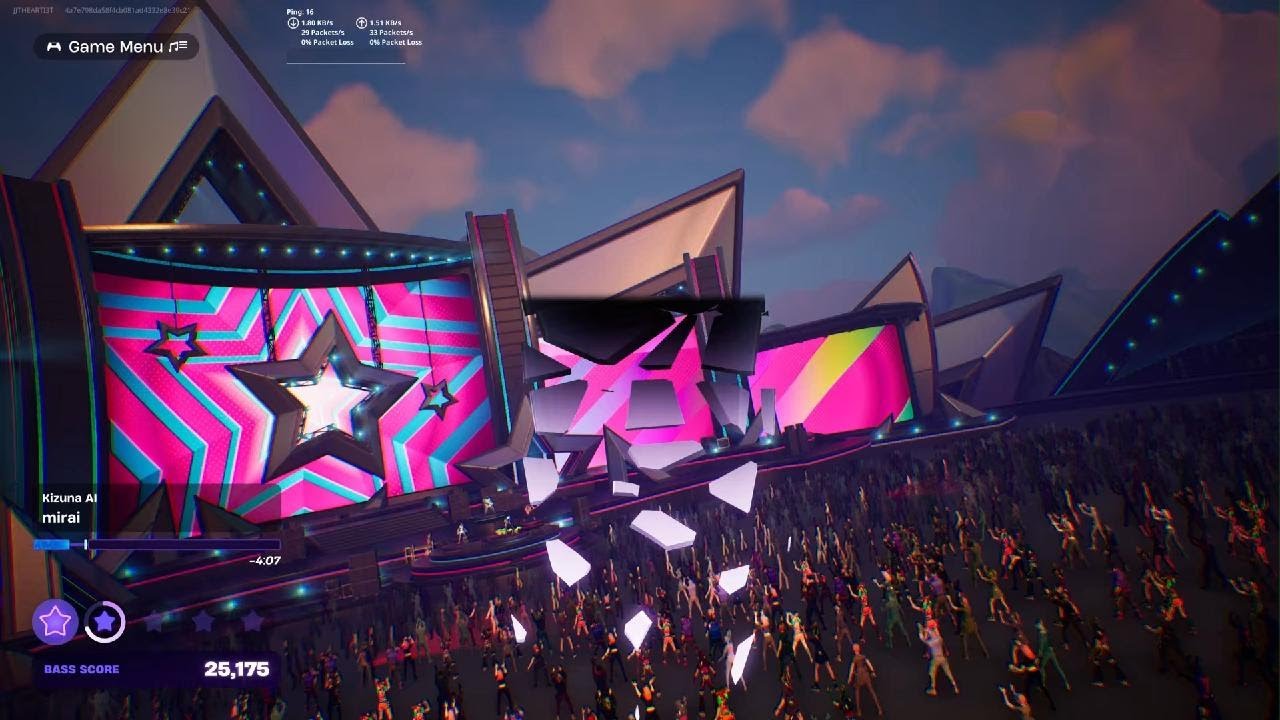Fortnite Festival - "mirai" - Kizuna AI 100% FC Bass