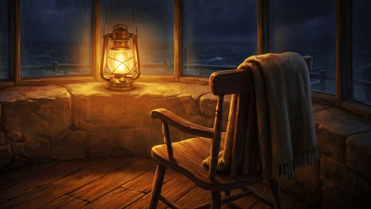 Warm Inside, Rain Outside | A Cozy Lighthouse Sleep Story