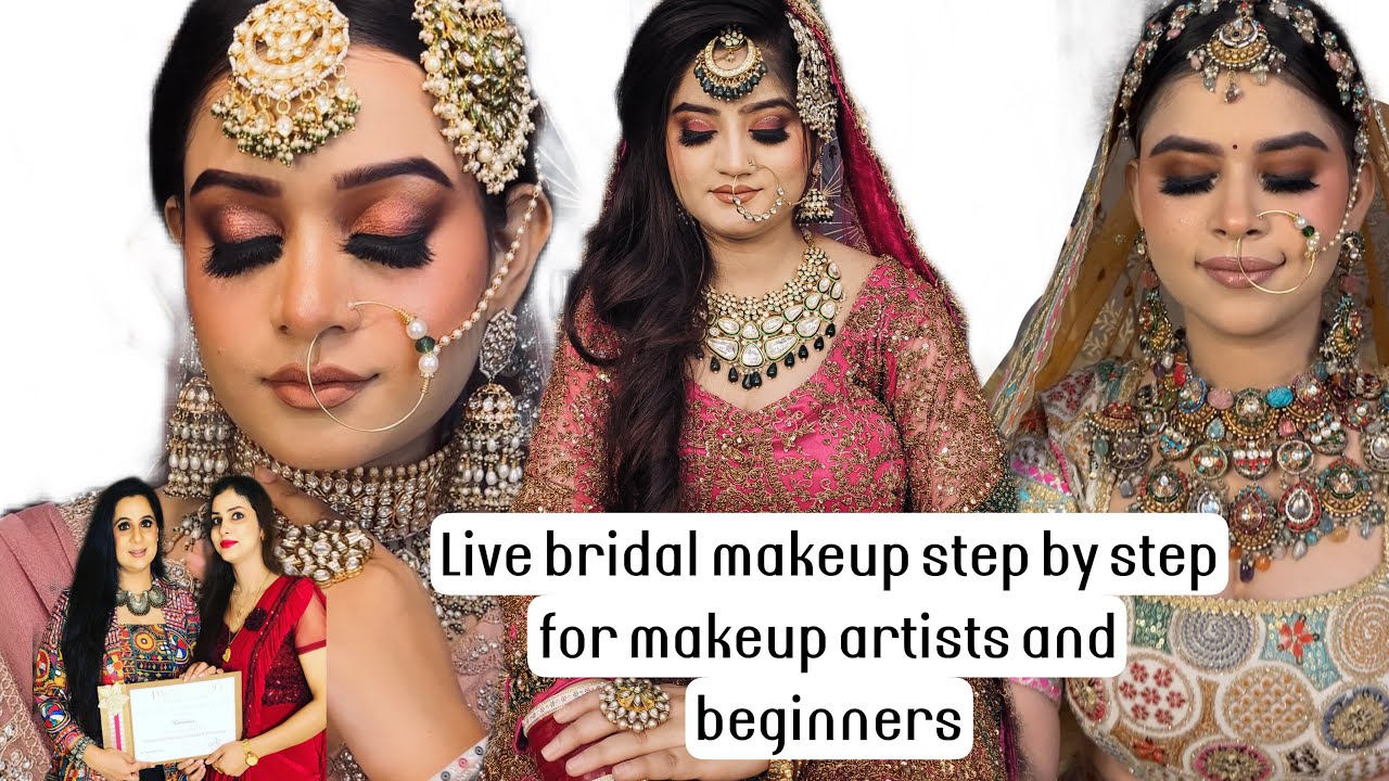 Free bridal makeup in live | for makeup courses enquiries 9555512111