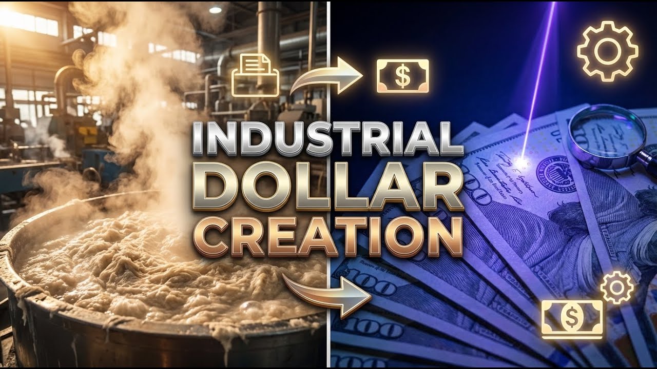 How Every Dollar Is Made: Inside the World’s Most Advanced Currency Factory