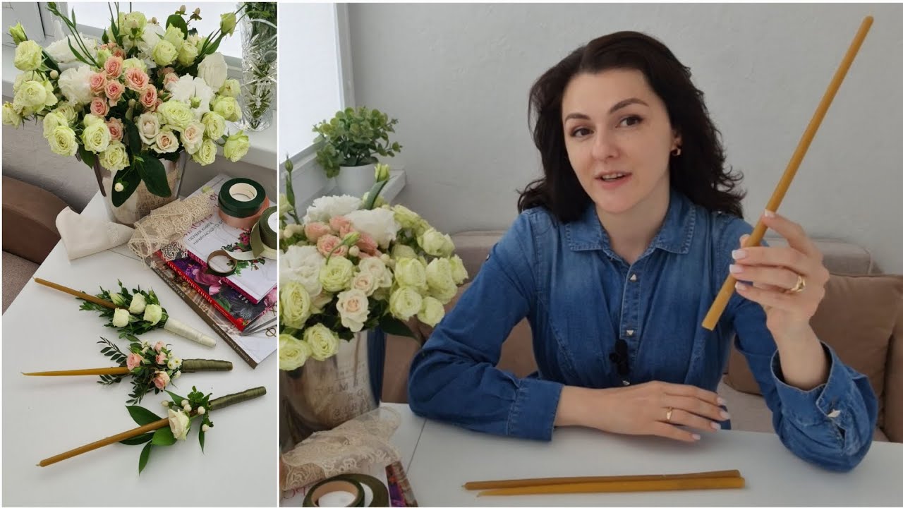 Венчаться сразу или подождать? О суевериях и значении супружеской жизни. Украшение свечей.