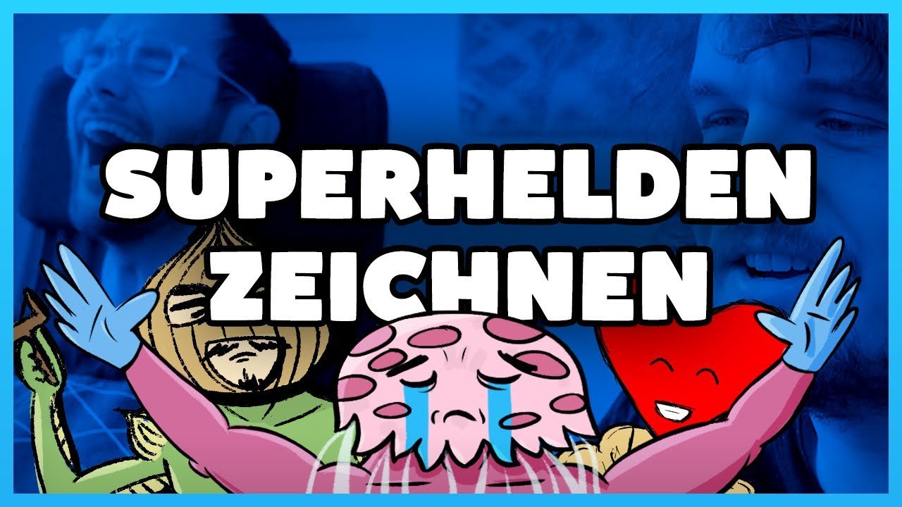 Dämliche Superhelden zeichnen!