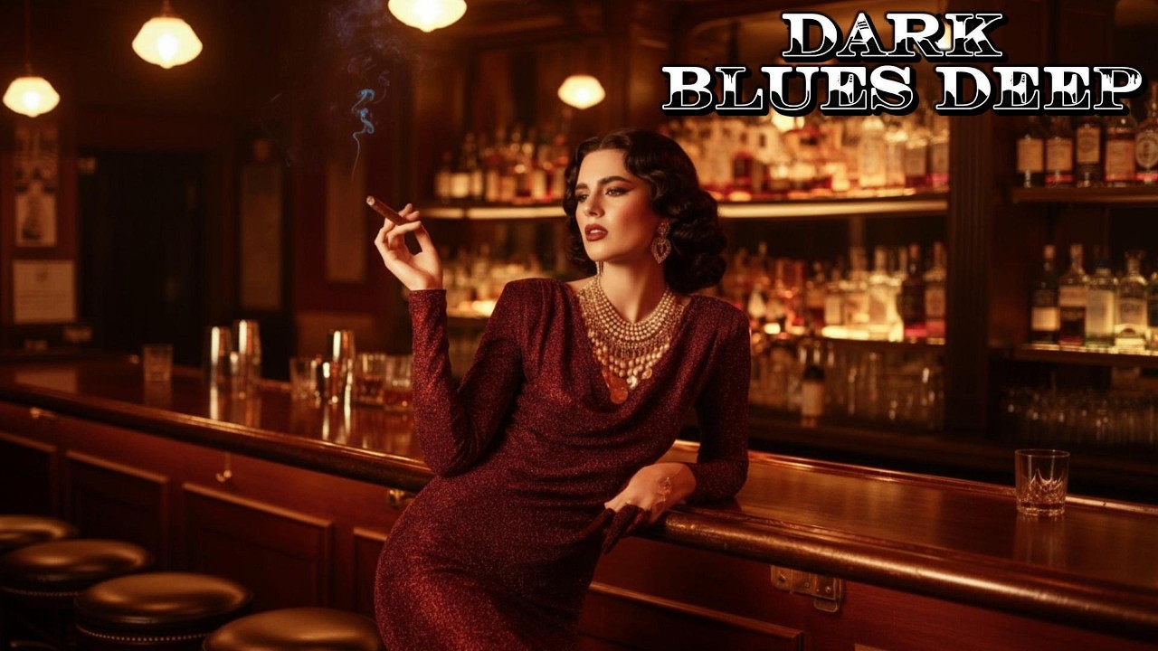 Dark Blues Deep | Slow Tempo Gentleman Playlist Vol.44