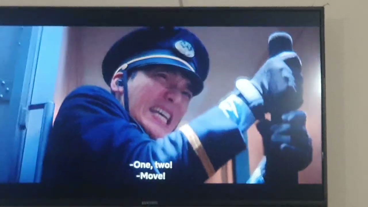 Explosion on bullet train #netflix #shinkansen #movie