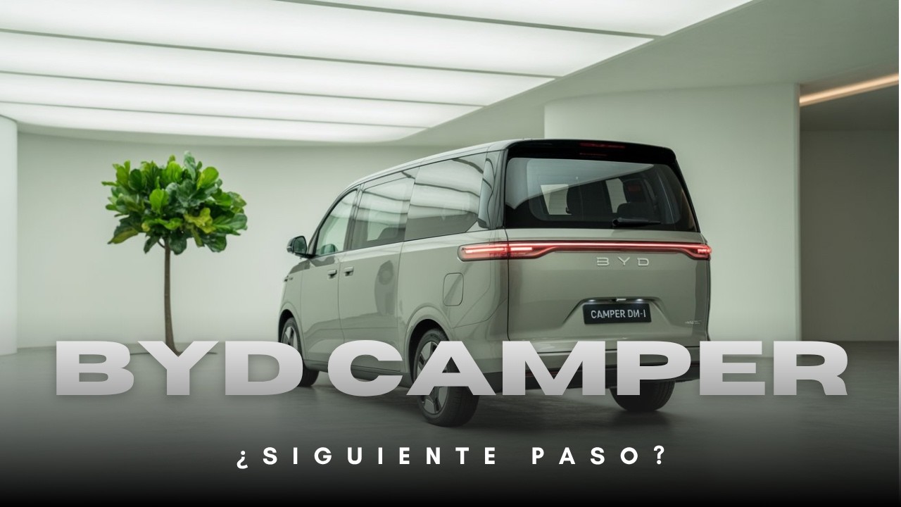 ➡️ Así llega BYD al mundo CAMPER en 2027?!