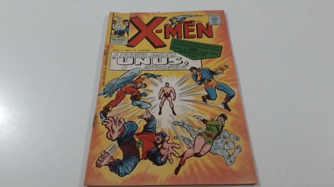 #Gibi X Men n.o 2 - Ano 1969 - Editora GEP
