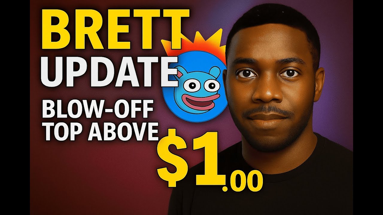 BRETT UPDATE: Wave 3 Blow-Off Top Above $1? | Explosive Crypto Setup Explained!