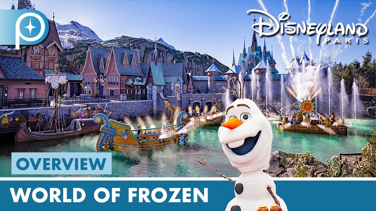 ❄️ World of Frozen Overview at Disney Adventure World | Disneyland Paris