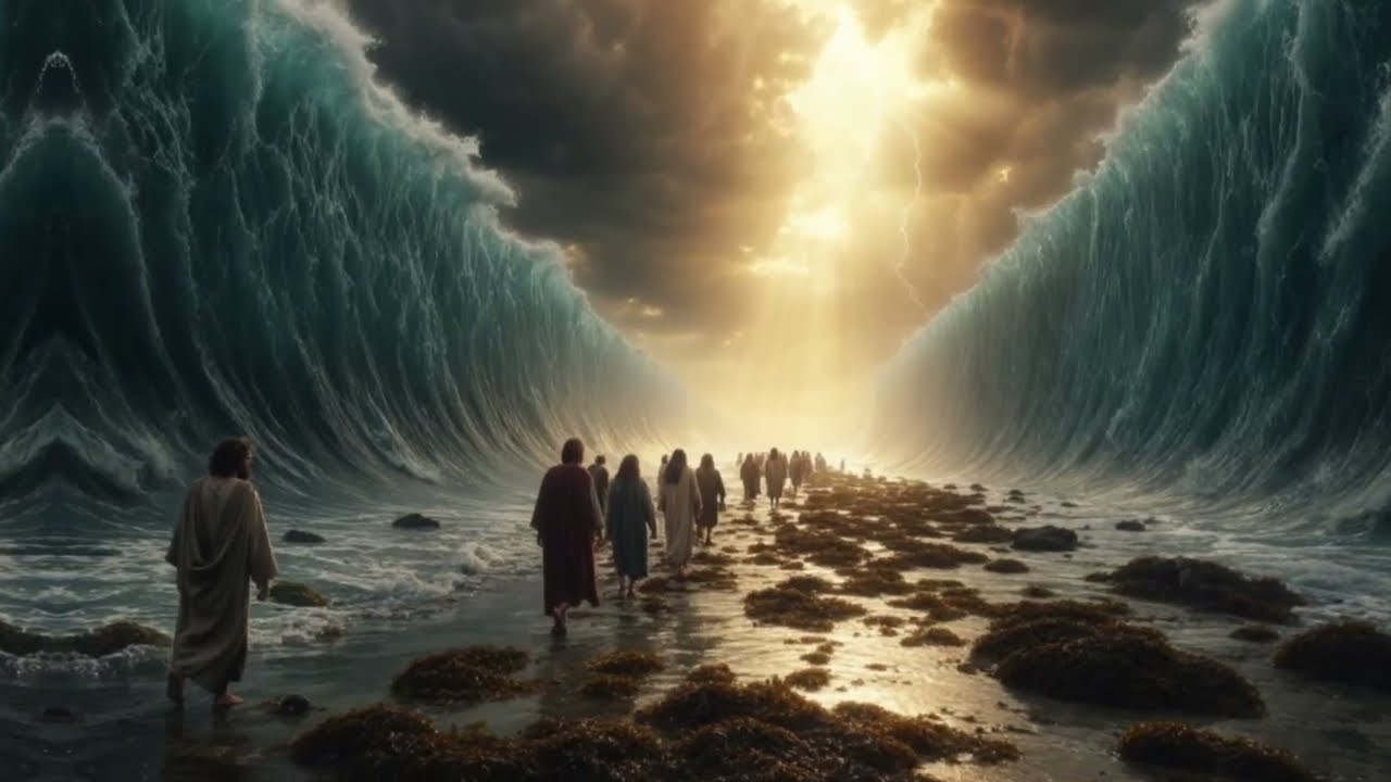 Moses and Pharaoh Part 2: Moses faces Pharaoh and part the sea