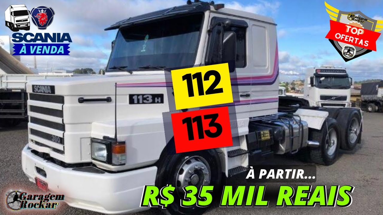 Cavalinho SCANIA 112 e 113 a venda no precinho![À PARTIR DE 35 MIL!] Top Ofertas Rockar #scania #112